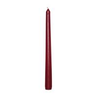 Price's Venetian Wine Red Wrapped Dinner Candles 25cm (Pack of 10) Extra Image 1 Preview